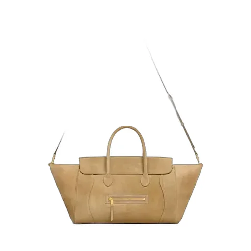 Medium New Luggage In Suede Calfskin