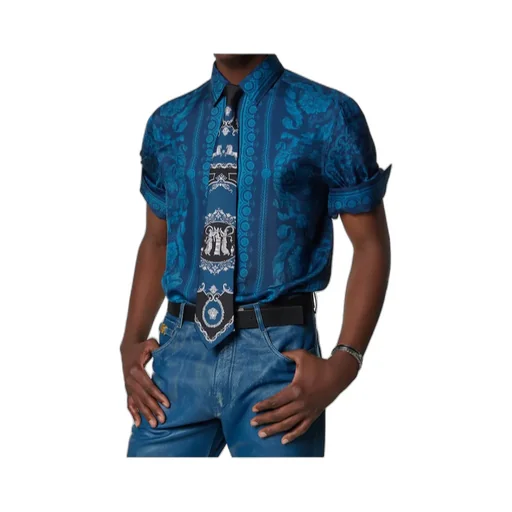 Versace Pattern-Printed Tie