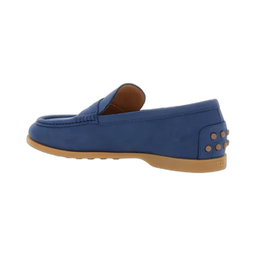 Tod's Logo Embossed Slip-On Loafers