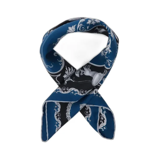 Versace Geometric Pattern Printed Scarf