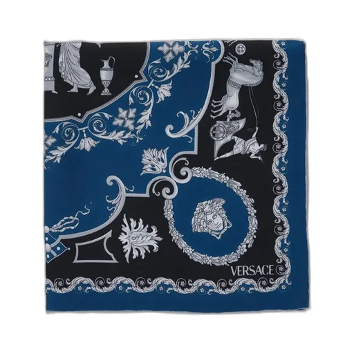 Versace Geometric Pattern Printed Scarf