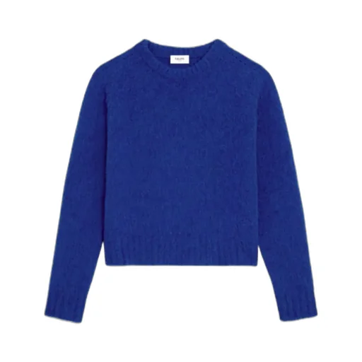 Crewneck Sweater In Shetland Wool