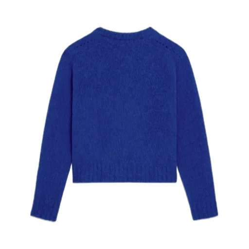 Crewneck Sweater In Shetland Wool