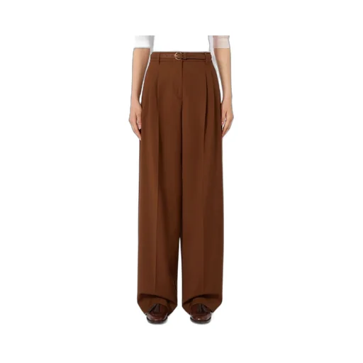 Flowing Wool Trousers