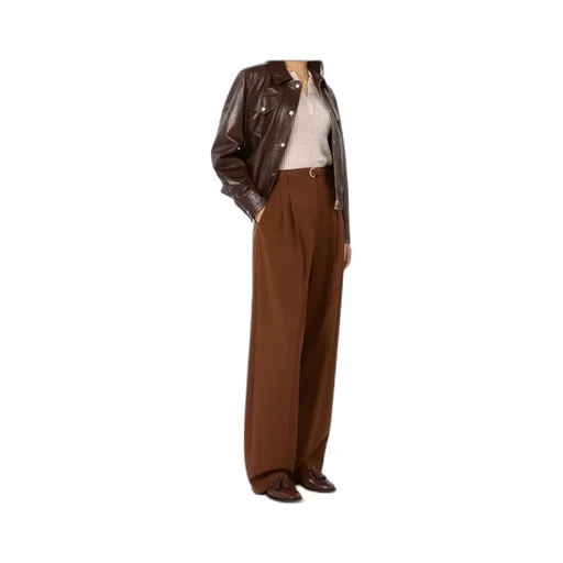 Flowing Wool Trousers