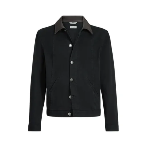 Brunello Cucinelli Garment-Dyed Outerwear Jacket