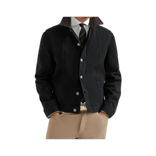 Brunello Cucinelli Garment-Dyed Outerwear Jacket