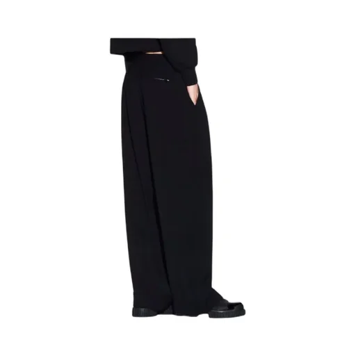 Button-Front Casual Pants