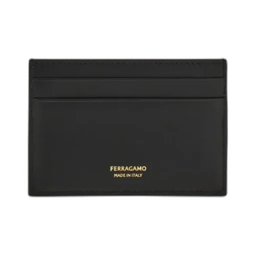 Ferragamo Logo Printed Card Holder