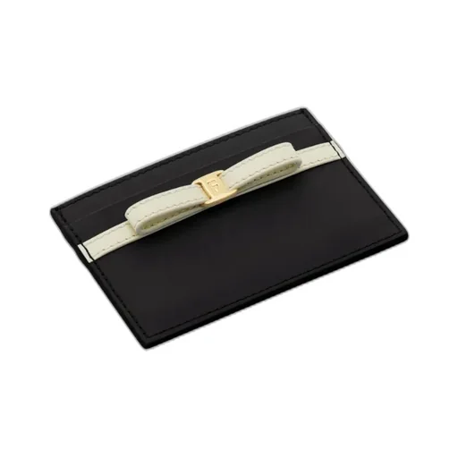 Ferragamo Logo Printed Card Holder