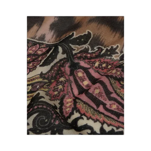 Etro Animalier Square Scarf