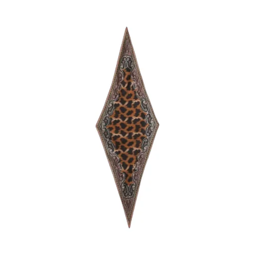 Etro Leopard Printed Scarf