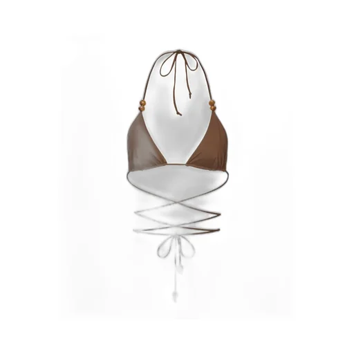 Magda Butrym Strappy Triangle Bikini Top