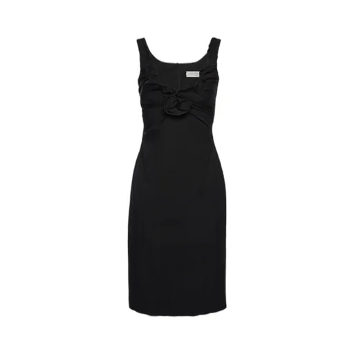 Magda Butrym Draped Neckline Sleeveless Dress