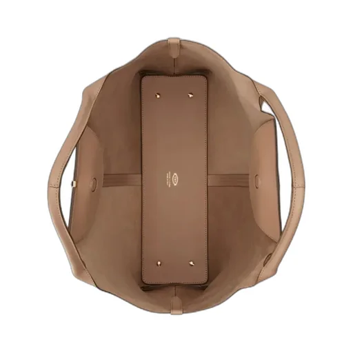 Tod's Logo Plaque Medium-Small Shopping Bag
