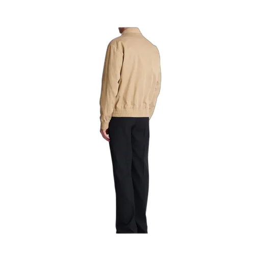 Balmain Paris Logo Embroidered Bomber Jacket