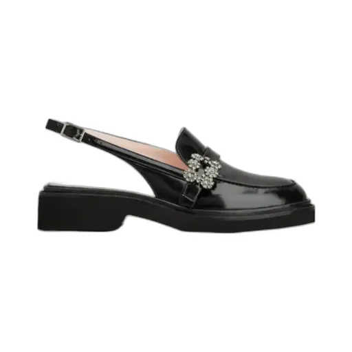 Roger Vivier Viv Rangers Slingback Flats