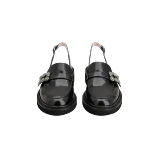 Roger Vivier Viv Rangers Slingback Flats