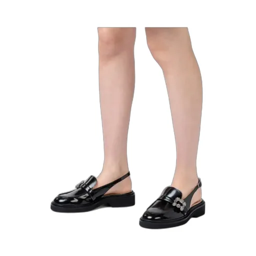 Roger Vivier Viv Rangers Slingback Flats