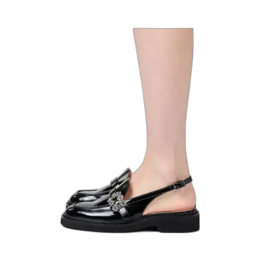 Roger Vivier Viv Rangers Slingback Flats