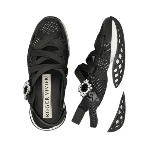 Viv' Run Ballerinas In Fabric
