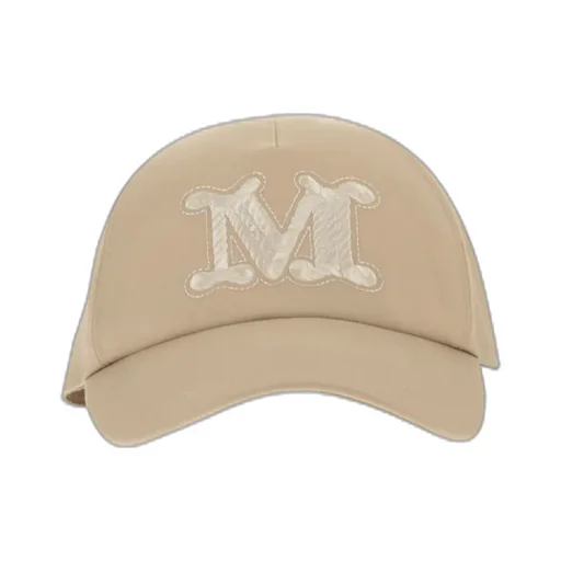 Max Mara Mxaribaldo Logo Embroidered Baseball Cap
