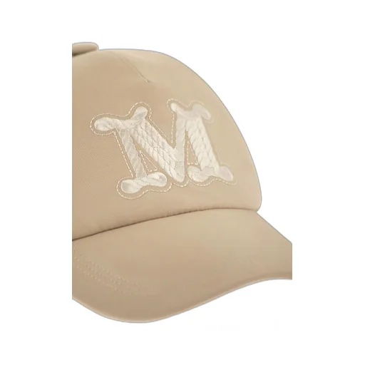 Max Mara Mxaribaldo Logo Embroidered Baseball Cap