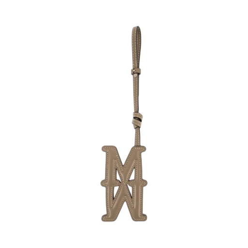 Max Mara Logo Patch Keyring