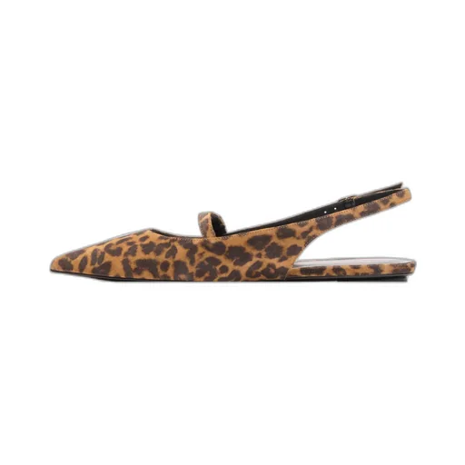 Pointed-Toe Flat Sandals
