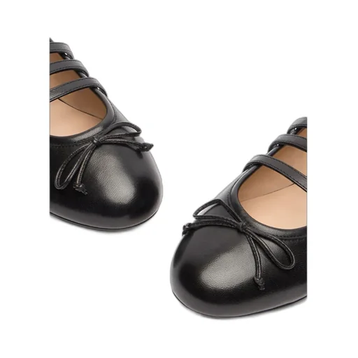 Round-Toe Mary Jane Ballet Flats