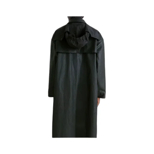 Lemaire Long Sleeved Hooded Coat