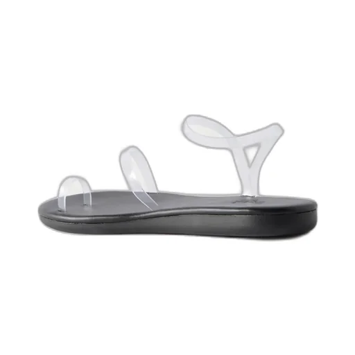 Round-Toe Flat Sandals