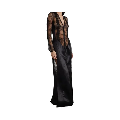 Yernard Patchwork Lace Dress