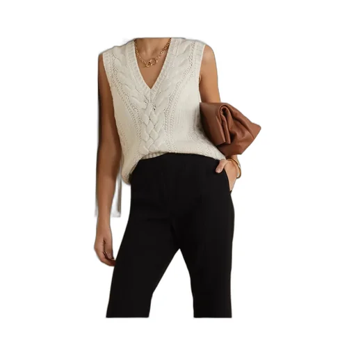 Cable Knit Vest