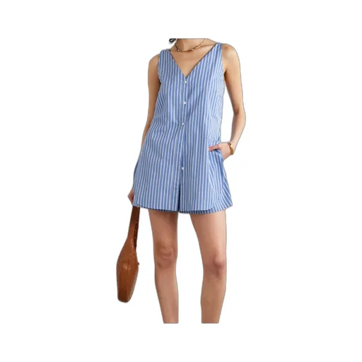 Striped Jumpsuit
