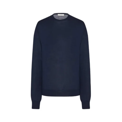 Long-Sleeved Round-Neck Top
