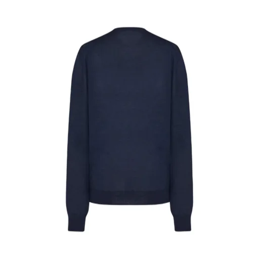 Long-Sleeved Round-Neck Top