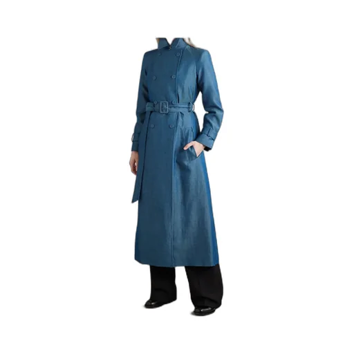 Braden Double-Breasted Trench Coat