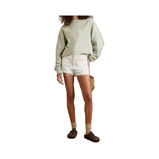 Vintage-Style Denim Shorts