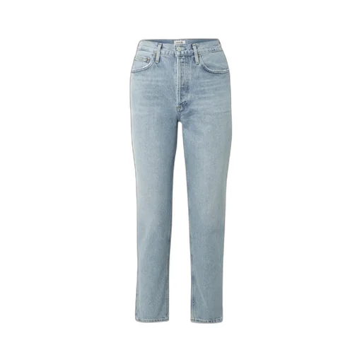 Fen High-Waisted Straight Leg Organic Jeans