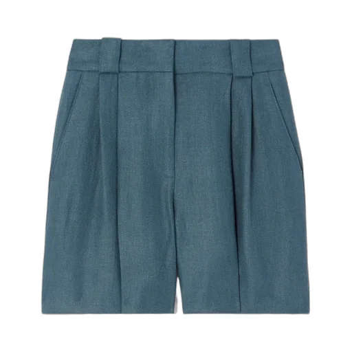 Pleated Shorts