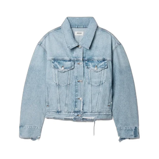 Martika Distressed Organic Denim Jacket