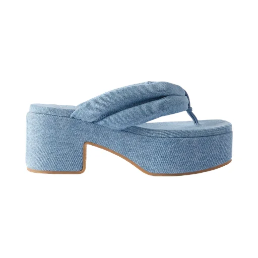 Platform High-Heeled Sandals