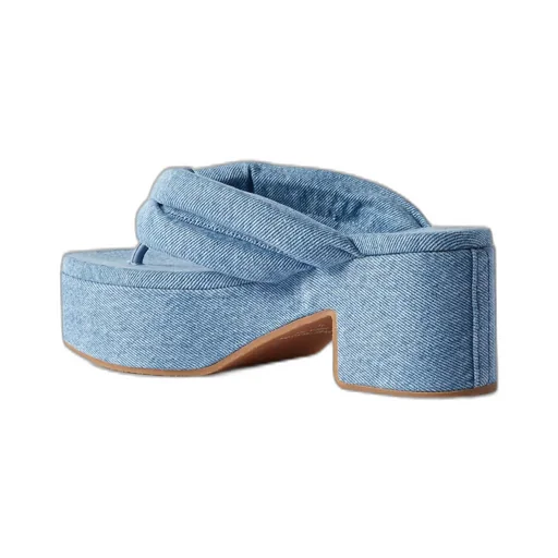 Platform High-Heeled Sandals