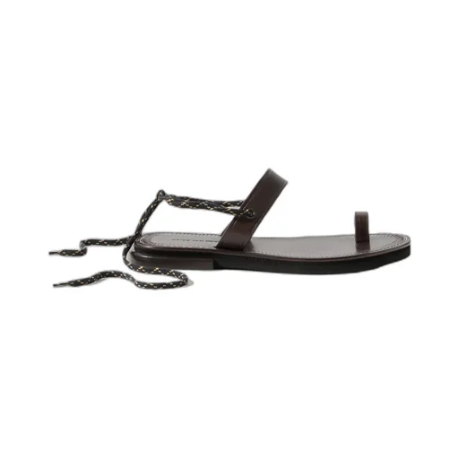 Open-Heeled And Open-Toe Sandals