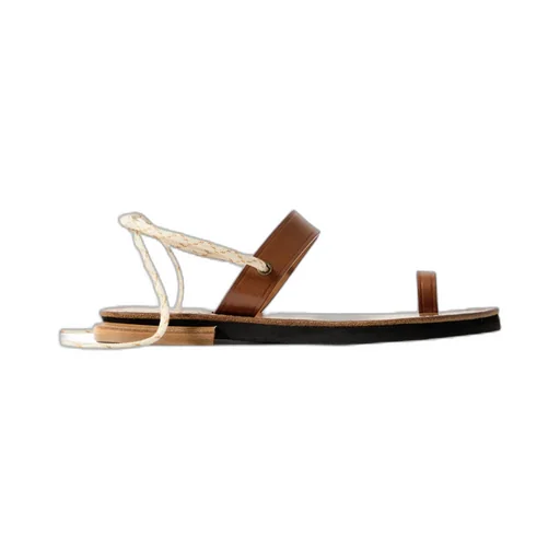 Logo Flat Sandals