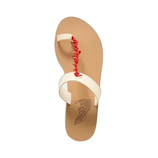 Round-Toe Flat Sandals