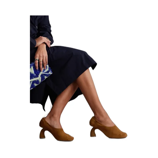 Slip-On High Heels