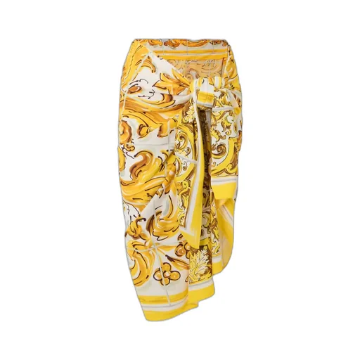 Majolica Printed Jersey Pareo