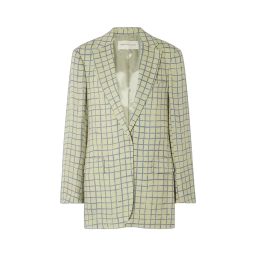 Plaid Suit Jacket